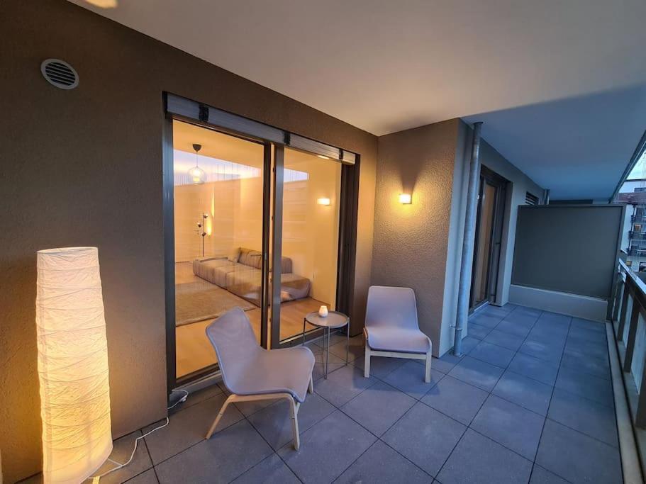 Neu, Zentral, Schoen, Bergblick, Suedterrasse Freilassing Extérieur photo